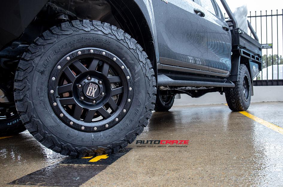 TOYOTA HILUX N80 4WD MACHETE XD SATIN BLACK